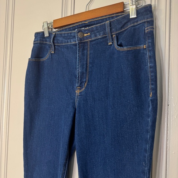 OLD NAVY High Rise Super Skinny Dark Wash Denim Jeans Size 8 - Picture 4 of 11